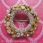 Miriam Haskell ミリアムハスケル ブローチ