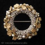 Miriam Haskell ミリアムハスケル ブローチ