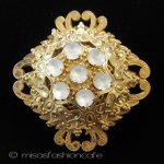 Miriam Haskell ミリアムハスケル ブローチ Miriam Haskell ミリアムハスケル ブローチ