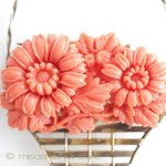 スターリングシルバー 花かご銀製 ブローチ スターリングシルバー 花かご銀製 ブローチ