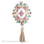 ＣＯＲＯ タッセルブローチ ヴィクトリアン・ローズ