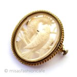 フランス製 透かし鳥 アンティークジュエリー フランス製 透かし鳥 アンティークジュエリー