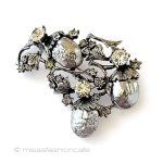 ＨＡＲ　ハー　ブローチ バロックパール団栗