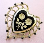 Original By Robert　 ハート　ブローチ