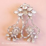 Austria オーストリア製 お花リボン・ブローチ Austria オーストリア製 お花リボン・ブローチ