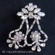 （画像用） Austria　オーストリア製 お花リボン・ブローチ