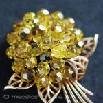 Trifari　 トリファリ アジサイの花ブローチ