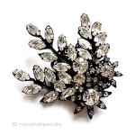 ミリアムハスケル刻印 Haskell　花ブローチ