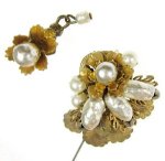 Miriam Haskell ミリアムハスケル ブローチ