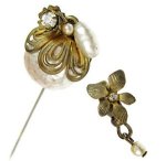 ミリアムハスケル　 Haskell　ブローチ