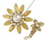 Miriam Haskell ミリアムハスケル ブローチ