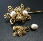 Miriam Haskell ミリアムハスケル ブローチ