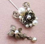 Miriam Haskell ミリアムハスケル ブローチ