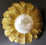 Miriam Haskell ミリアムハスケル ブローチ