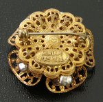 Miriam Haskell ミリアムハスケル ブローチ