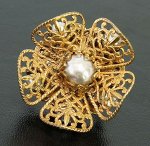 Miriam Haskell ミリアムハスケル ブローチ