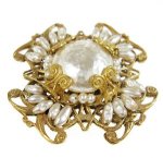 Miriam Haskell ミリアムハスケル ブローチ