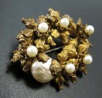 Miriam Haskell ミリアムハスケル ブローチ