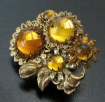 Miriam Haskell ミリアムハスケル ブローチ