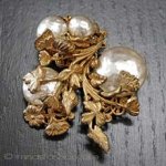 Miriam Haskell ミリアムハスケルブローチ