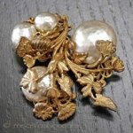 Miriam Haskell ミリアムハスケルブローチ