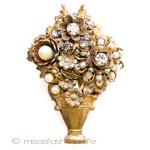 ミリアムハスケル　 Haskell　ブローチ