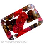 ローズ　ブローチ