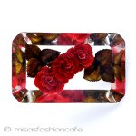 ローズ　ブローチ