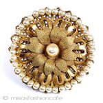 ミリアムハスケル　 Haskell　ブローチ