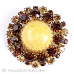 ハニーガラス・ブローチ