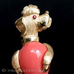 TRIFARI　 トリファリ プードル1957年ブローチ