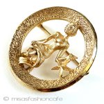 Ｔｒｉｆａｒｉ　 トリファリ 金星・乙女座ブローチ