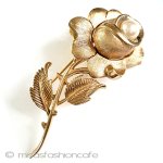 Trifari トリファリ パール ローズ ブローチ Trifari トリファリ パール ローズ ブローチ