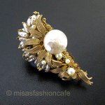 Miriam Haskell ミリアムハスケル ブローチ