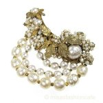 Miriam Haskell ミリアムハスケル ブローチ