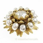 Miriam Haskell ミリアムハスケル ブローチ