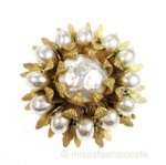 Miriam Haskell ミリアムハスケル ブローチ