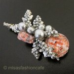 Miriam Haskell ミリアムハスケル ブローチ