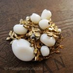 Miriam Haskell ミリアムハスケル ブローチ