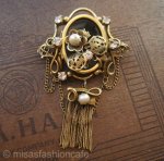 アンティーク ブローチ兼ペンダント