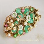 Coro コロ お花畑ブローチ