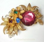 Miriam Haskell ミリアムハスケル ブローチ