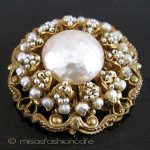 Miriam Haskell ミリアムハスケル ブローチ