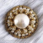 Miriam Haskell ミリアムハスケル ブローチ