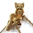 （画像用） ビンテージジュエリー トリファリ　ふくろう