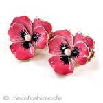 すみれパールフラワー 2個ブローチのセット すみれパールフラワー 2個ブローチのセット