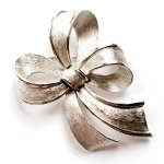 Trifari　 トリファリ リボン　 ブローチ