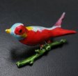 （画像用） Original By Robert　 赤い鳥　ブローチ