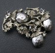 （画像用） 希少HARハーブローチ バロックパールの花