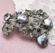 （画像用） 希少HARハーブローチ バロックパールの花